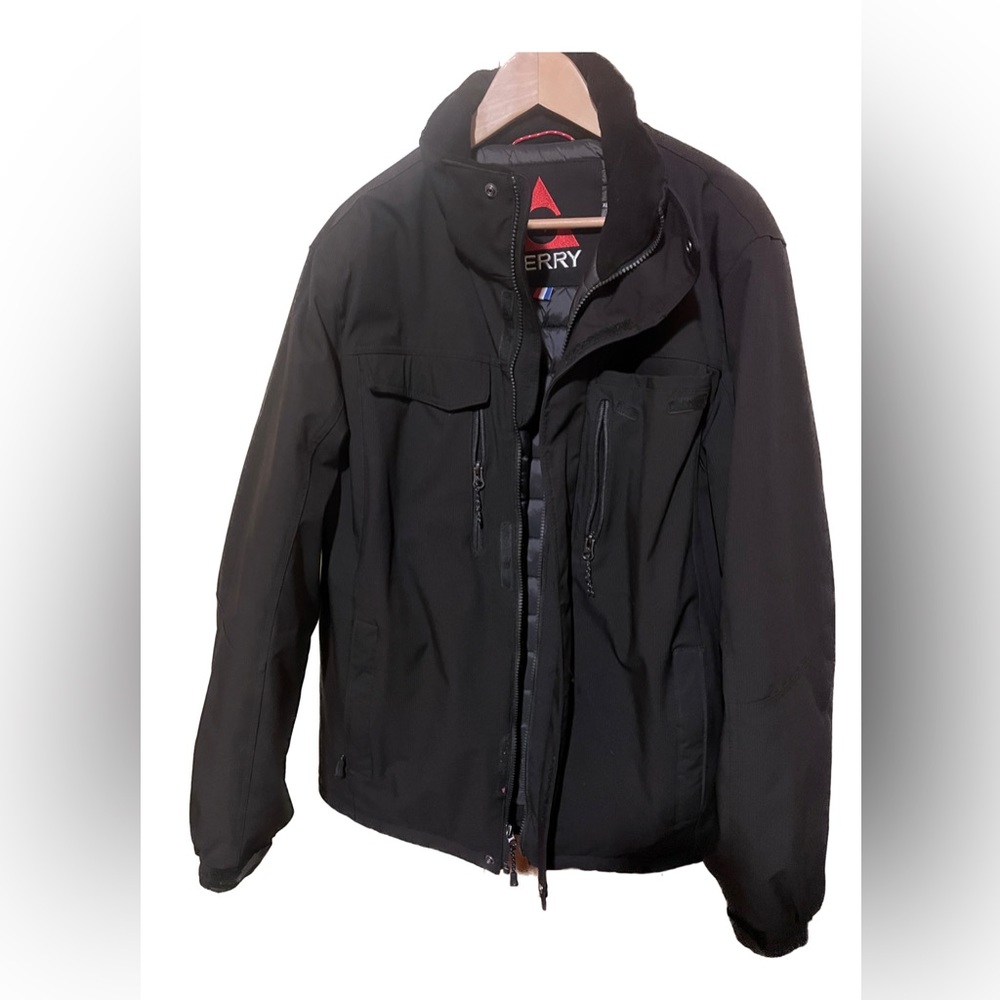 Gerry Men's Hooded Nimbus Tech Jacket Black